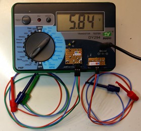 DY294 Transistor Tester