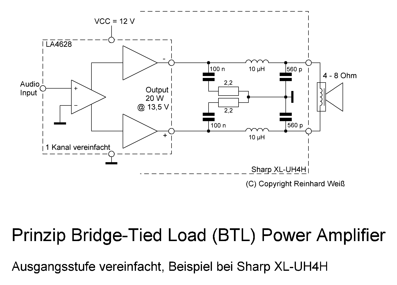 BTL Amplifier
